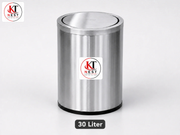 Premium stainless steel swing dustbin – KT Nest