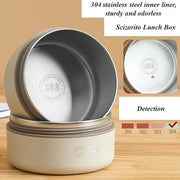 Vacuum Insulated 3 - Layer Stainless Steel Lunch Box - KT Bazar BD Shop