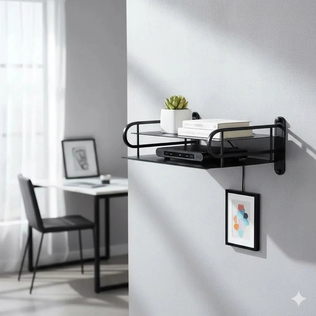 Wall mounted router stand - KT Bazar BD Shop