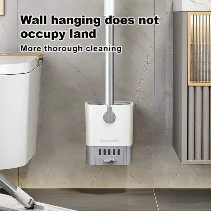 Wall-mounted toilet brush set with holder – KT Nest