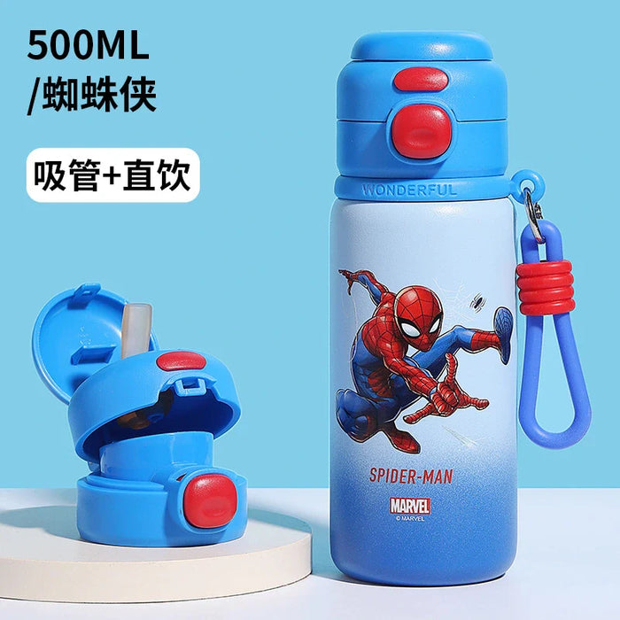 Spider-Man kids vacuum water bottle 500ml – KT Nest